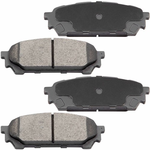 Front Ceramic Brake Pads w/Clips for Subaru Baja Forester Impreza Legacy Outback - Picture 3 of 6