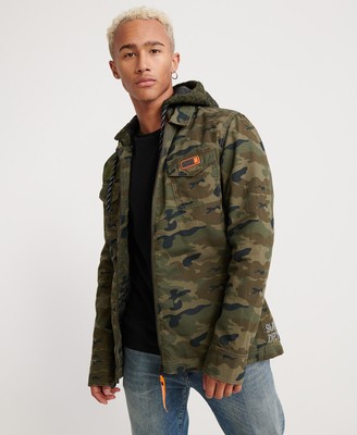 superdry military storm hood