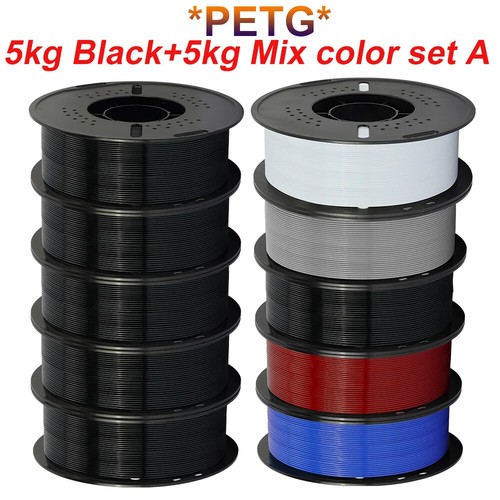 Hot 10KG PLA Filament PETG 3d Filament 1.75mm for 3D Printer Filament Bundle New - 第 12/37 張圖片