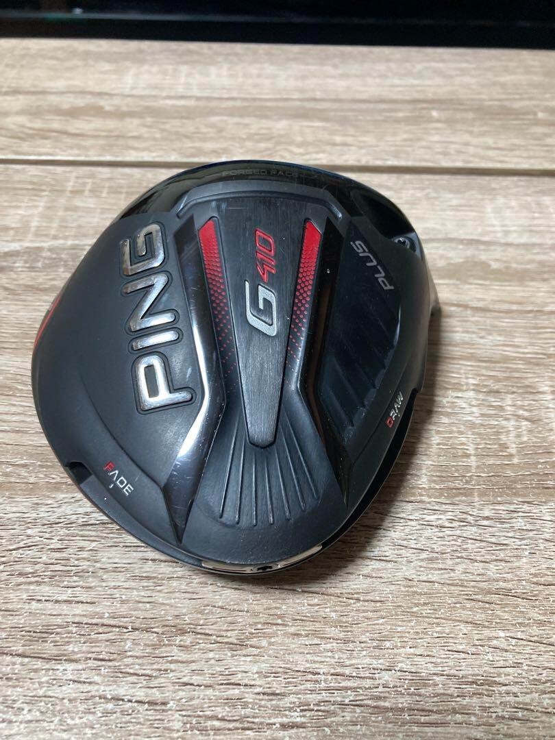 PING G410 PLUS ドライバー 9.0° Ping G410 Plus 9° Driver Head Only 9.0 Adjustable 460cc Golf Club