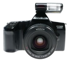 Minolta Dynax 3000i 35mm Film SLR Camera D314i Flash