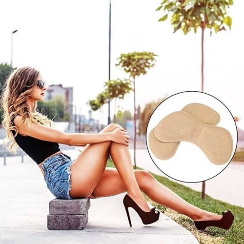 2 x Empuñaduras de talón Cojines delineador para zapatos sueltos Par Adhesivo Cuidado de los pies RÁPIDO - Imagen 3 de 9
