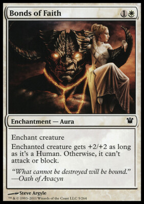 MTG Magic the Gathering Bonds of Faith (5/300) Innistrad LP