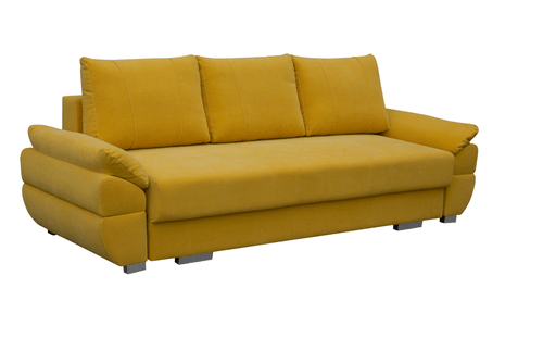 Schlafsofa Klappcouch 3-Sitzer Schlaffunktion + Bettkasten Couch Sofa Klappsofa - Bild 12 von 12