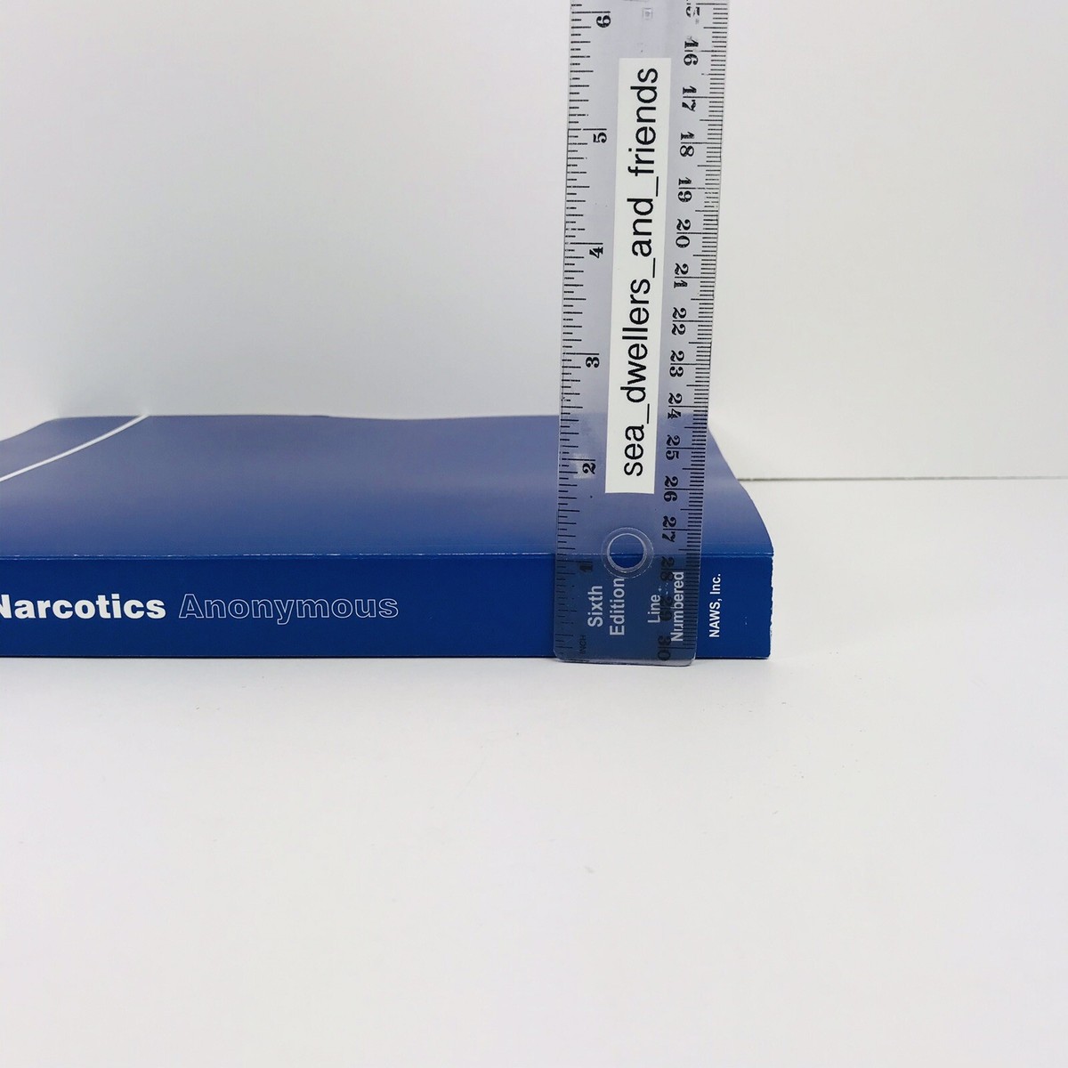 Narcotics Anonymous Basic Text 6th Edition Softcover Line