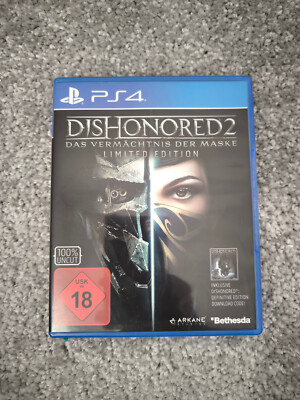 Dishonored 2 - Das Vermächtnis der Maske PS4 Playstation Game Spiel Sony