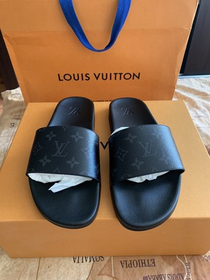 louis vuitton waterfront mule slides