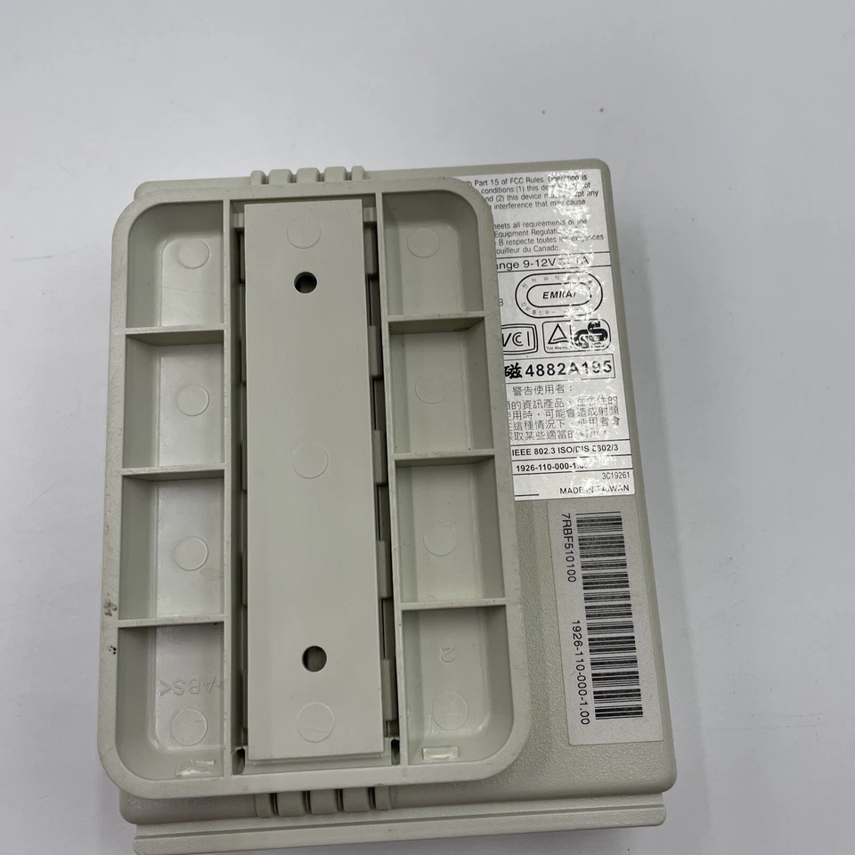 3Com HomeConnect Ethernet Hub 4-Port 3C19260 w/PS - Image 2 of 4