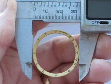 SEIKO 7A28-7029  32mm Tachymeter Inner Bezel From 1985 Watch In Used Condition.