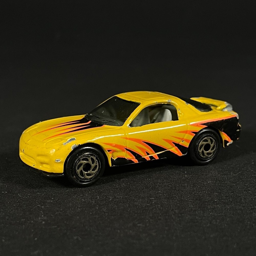 MATCHBOX-MB#8 MAZDA RX-7--YELLOW Diecast 1/58 Thailand