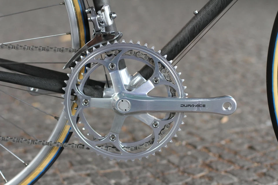 Alan Carbonio Frame / Shimano Dura Ace  / 51 cm / Mavic Cinelli Rolls Carbon - Bild 4 von 4