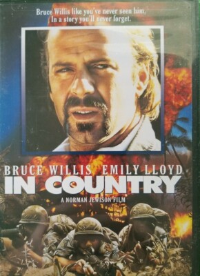 In Country DVD 1989 Bruce Willis & Emily Lloyd Brand New Full Screen