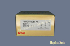 NSK 7207CTRDBLP4Y Abec-7 Super Precision Spindle Bearings. ( Set of Two )