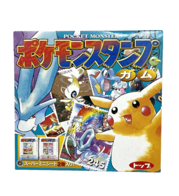 2001 Pocket Monsters Pokemon Collectible Stamp Cardboard Sleeve