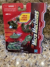 Micro Machines Tanks Fighter Planes and More 45857 New Vtg 2003