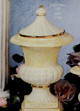 Scioto S-2657 & 2735 Large Urn and Lid Ribbed...