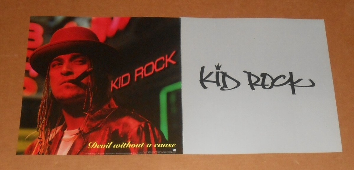 Kid Rock Devil Without a Cause Poster 2-Sided Flat Square 1998