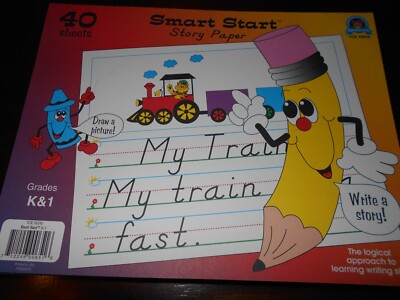 Teacher Created Resource Smart Start 8.5'' x 11'' K-1 Writing Book 40 Sheets 2 pks
