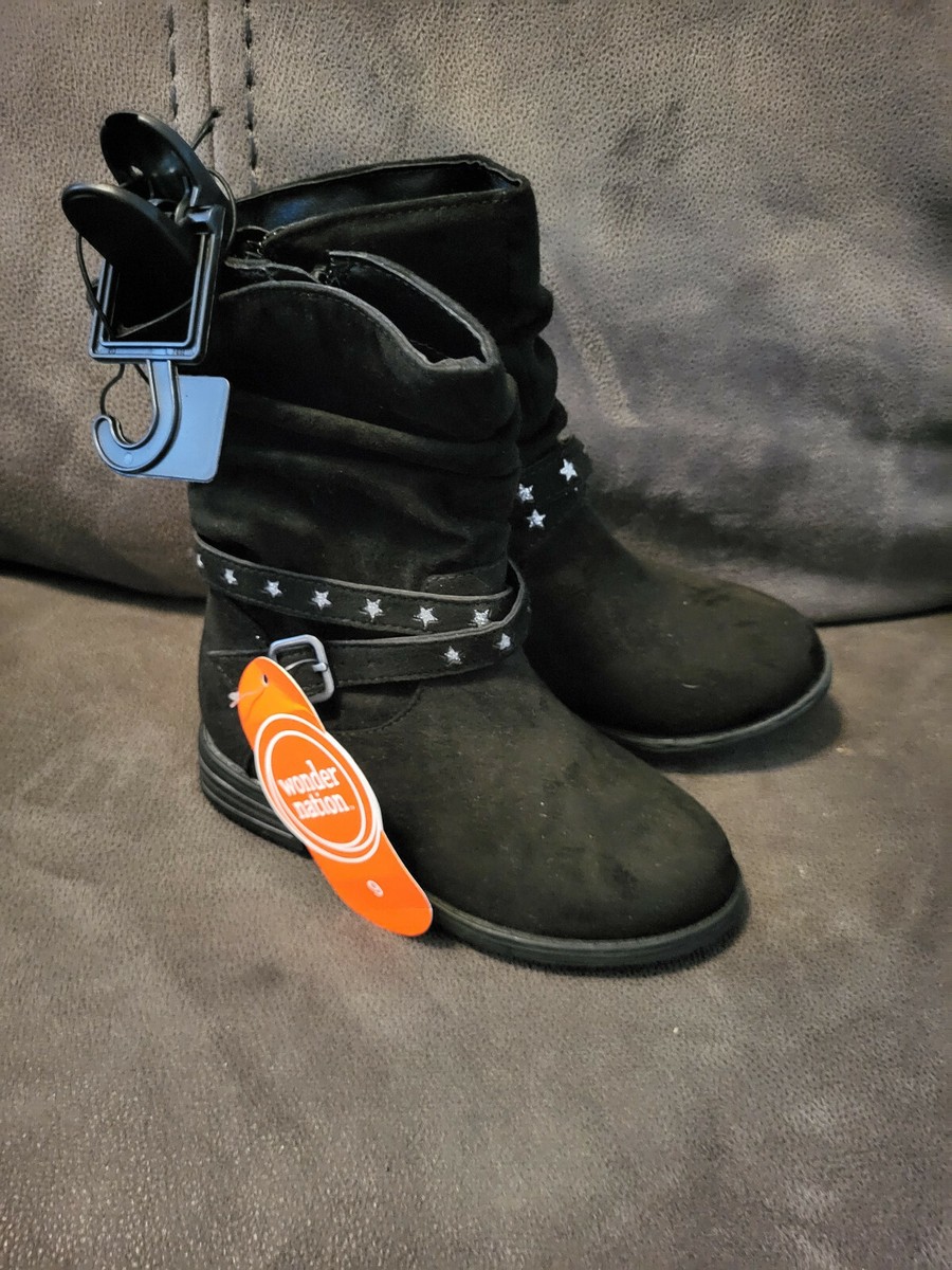 Wonder Nation Girl's Size Riding Western Boots