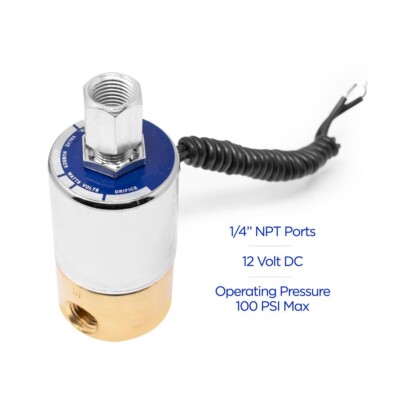 Rapid Dump Air Suspension Dump Valve Kit - Includes 032195 & 90054074