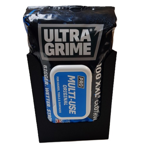 Uniwipe Ultragrime Van Tidy Wipe Pack Holder Workshop Wall Wipes XL/XXL/XXL+ - Picture 3 of 8