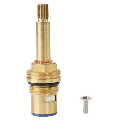 80mm Quarter Turn Shower Valve Cartridge – Brass Core With Long Stem For Bath Taps