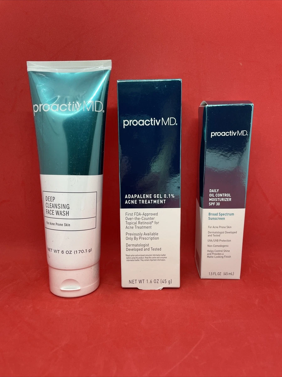 proactivMD Set Deep Cleansing Face Wash Daily Oil Control
