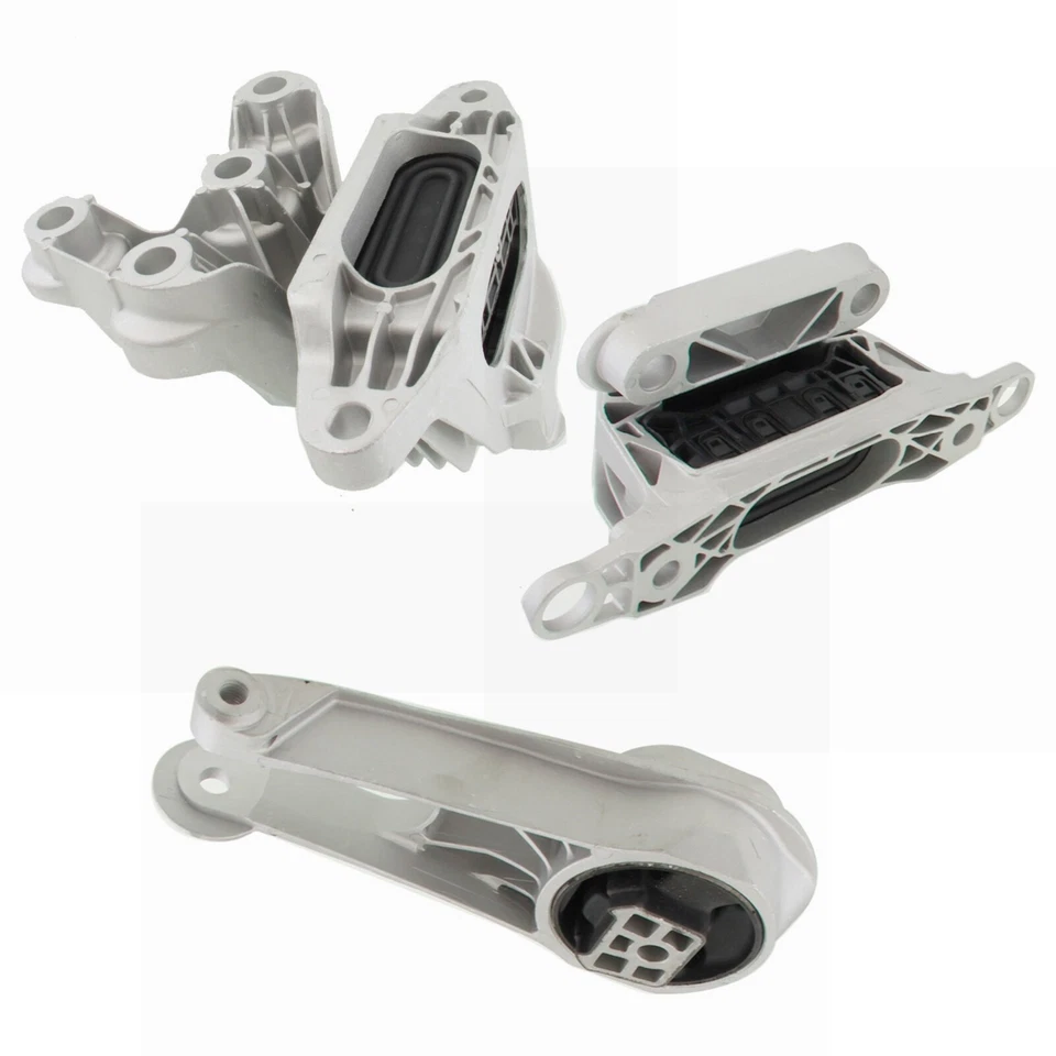 3x Engine Motor & Auto Trans Mount For 2017-2021 Chevrolet Malibu 2.0L Turbo FWD Foto 2 de 4
