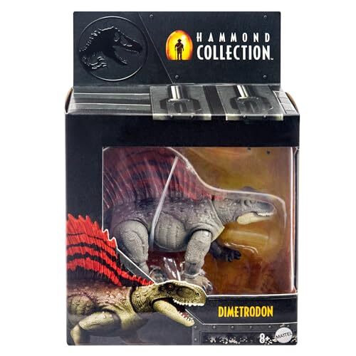 Mattel Jurassic World Hammond Collection Dimetrodon Dinosaur Toy HTV65 - Picture 1 of 6