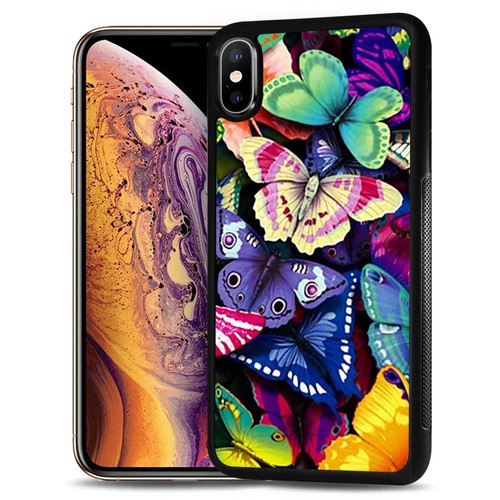 ( For iPhone XR ) Back Case Cover H23296 Butterfly