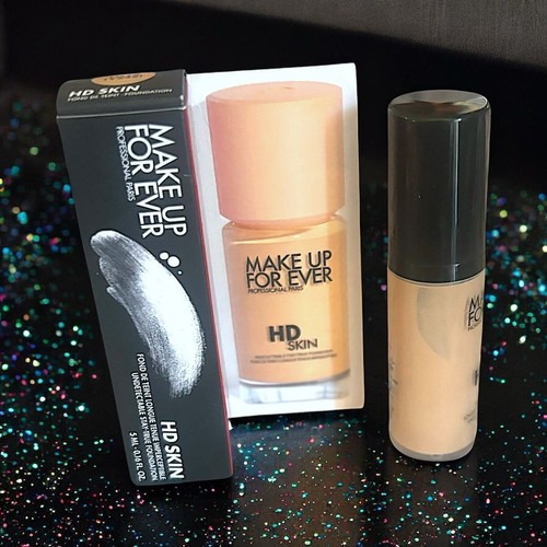 Base mate natural impermeable MAKE UP FOR EVER HD Skin 1N14 beige nueva en caja - Imagen 7 de 24