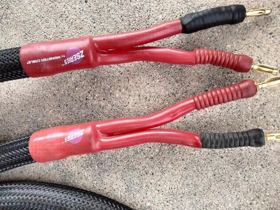 Monster Z3 Reference Stereo Audiophile Speaker Cable 10 Feet with