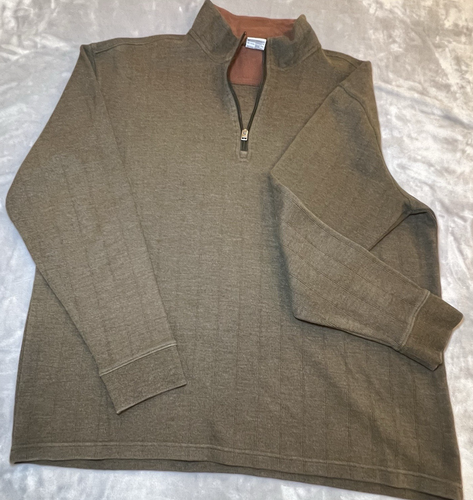 Columbia Sportswear XXL Mens 1/4 zip pullover mock neck long sleeve sweater - Picture 2 of 15