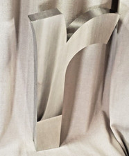 Large Industrial Metal Letter R