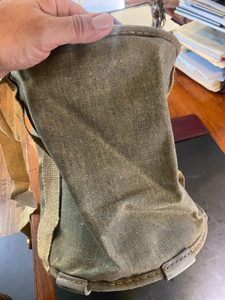 Original WW2 US Army Military Field  Gear Equipment Canvas Water