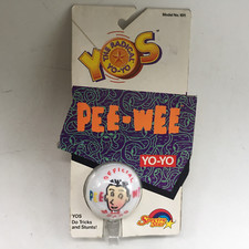 VTG 1988 Pee Wee Herman Playhouse Official Radical Yo Yo Spectra Star