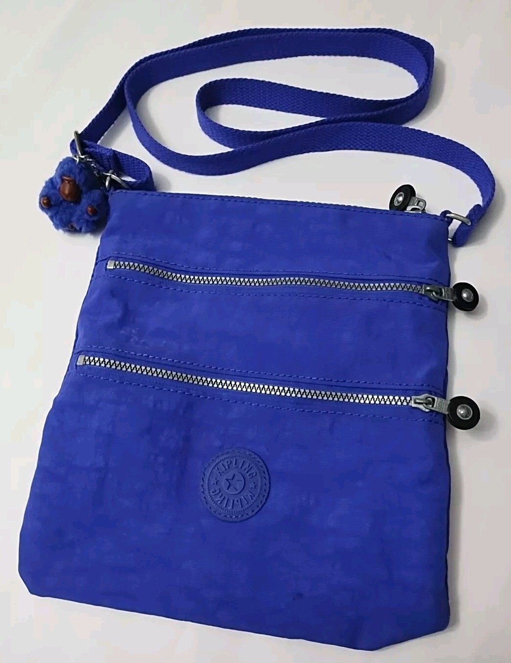 Kipling Crossbody Mini Bag Adjustable Purple Strap - image 2