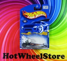 2001  Hot Wheels   Purple   DRAGSTER    Card #164   Fast Shipping  HW6-022022