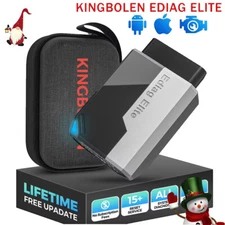 2025 KINGBOLEN Ediag ELITE OBD2 Scanner Car Diagnostic Tool Full System Free