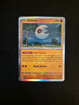 Carte Pokémon Séléroc Holo 074/132 ME01 Méga-Évolution