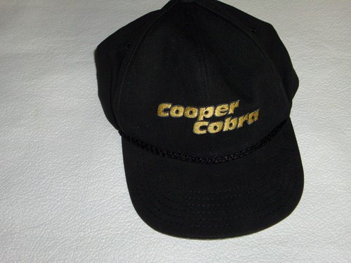COOPER COBRA Tires Cap HAT Black