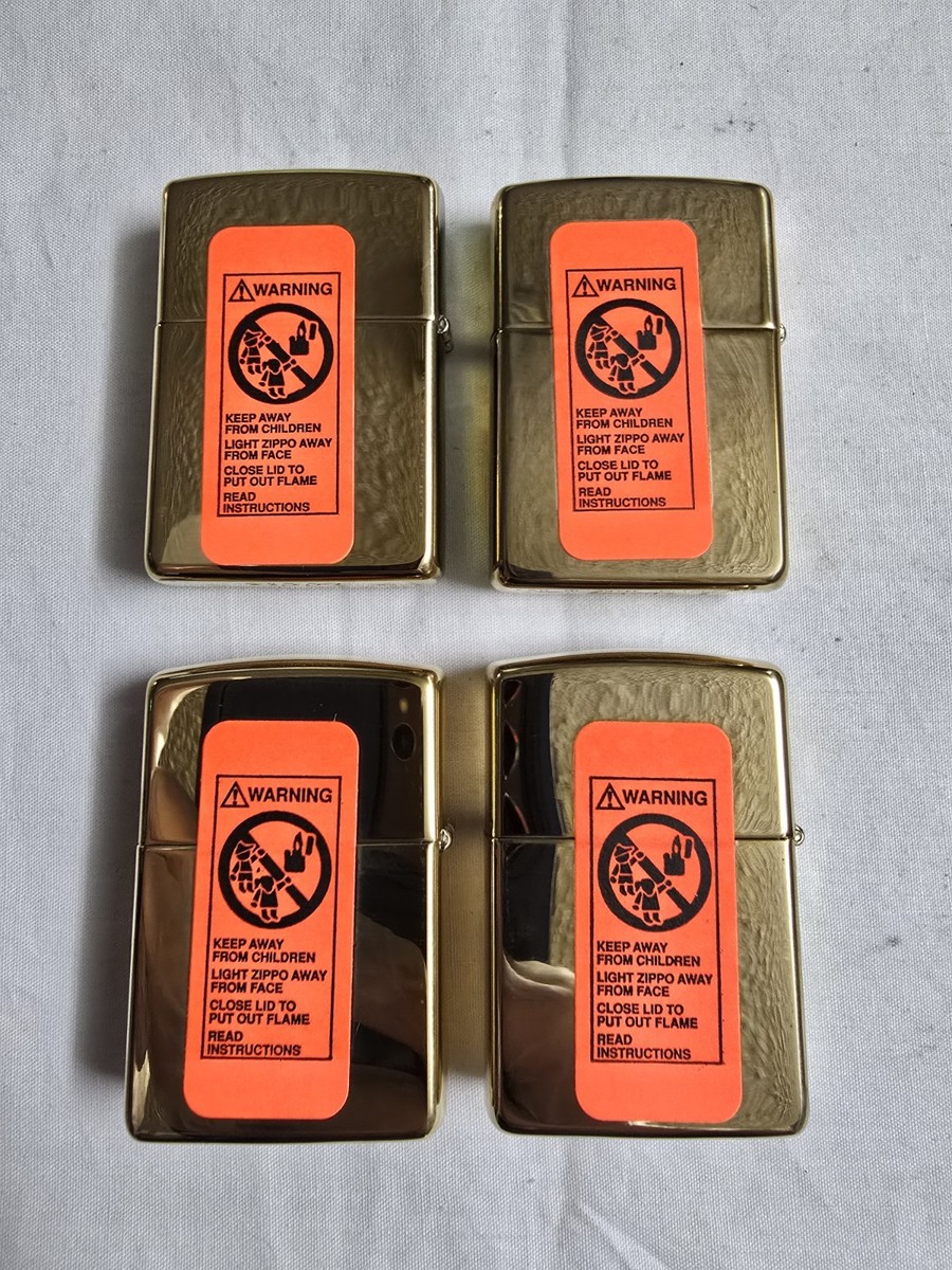 World War Ⅱ ZIPPO★4個フルセット★未使用 Zippo 1995 Set Of 4 World War II Vol. I Solid Brass Lighter. NEW