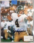 Brett Farve Signed Photo Radkte Green Bay Packers NFL MVP  SOUTHERN MISS 8 x 10