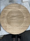 Pier 1 Wood Chargers — photo 2