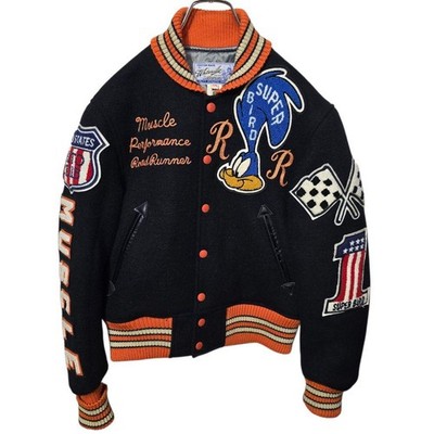 Whitesville Road Runner Varsity Jacket Full Deco Award 34 No