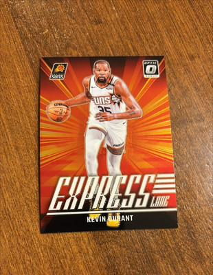 Kevin Durant 2024-25 Panini Optic Express Lane #18 Texas Suns Rockets Thunder