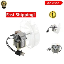 High-Speed Bathroom Ventilation Motor - 1HP, 120V, Easy Installation & Durable