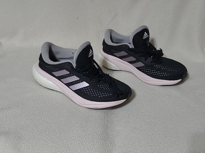Adidas Women s Supernova Black/Pink  Athletic Shoes-Sz 9M-preowned-worn Once