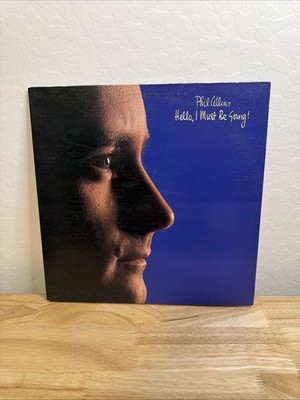Phil Collins Hello I Must Be Going Vinyl Record VG+ Cleaned PLAY TESTED