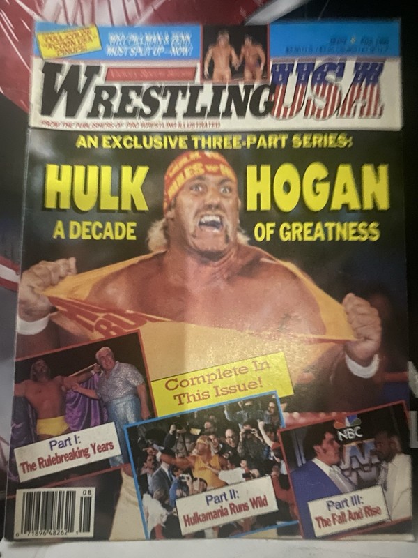 Wrestling USA Magazine Aug 1988 Issue 8 Special Issue Hulk Hogan